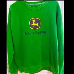 John Deere Sweatshirt | Vintage Green (XL)